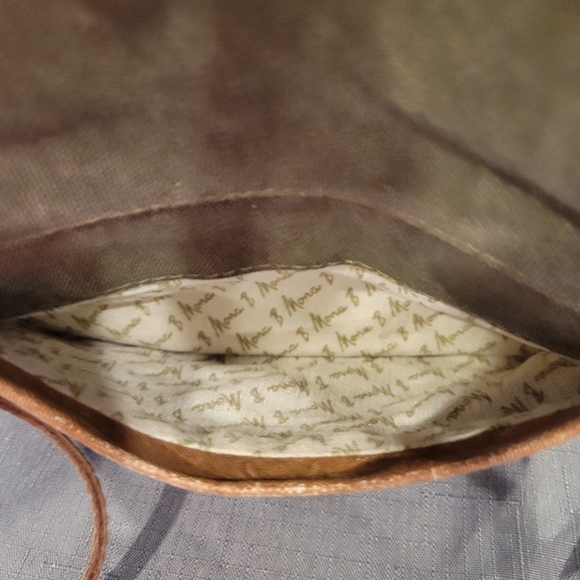 💟EUC ~ UPCYCLED CANVAS SHOULDER BAG - Picture 3 of 4